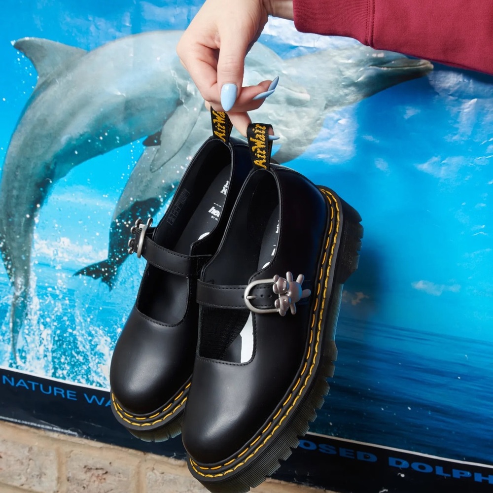 NEW DR. MARTENS ADDINA MARYJANE IN THE COLLABORATION WITH MARC JACOBS— WORN ONCE